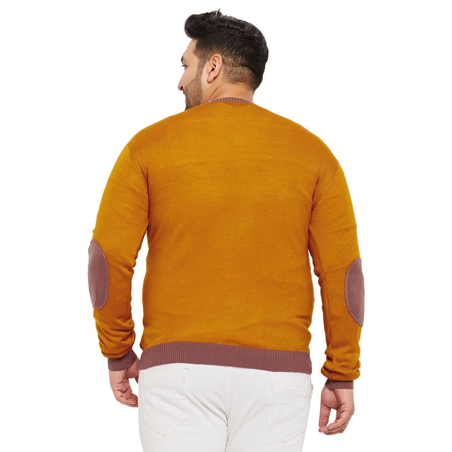 Men Plus Size Dumas Solid Sweater - Image 5