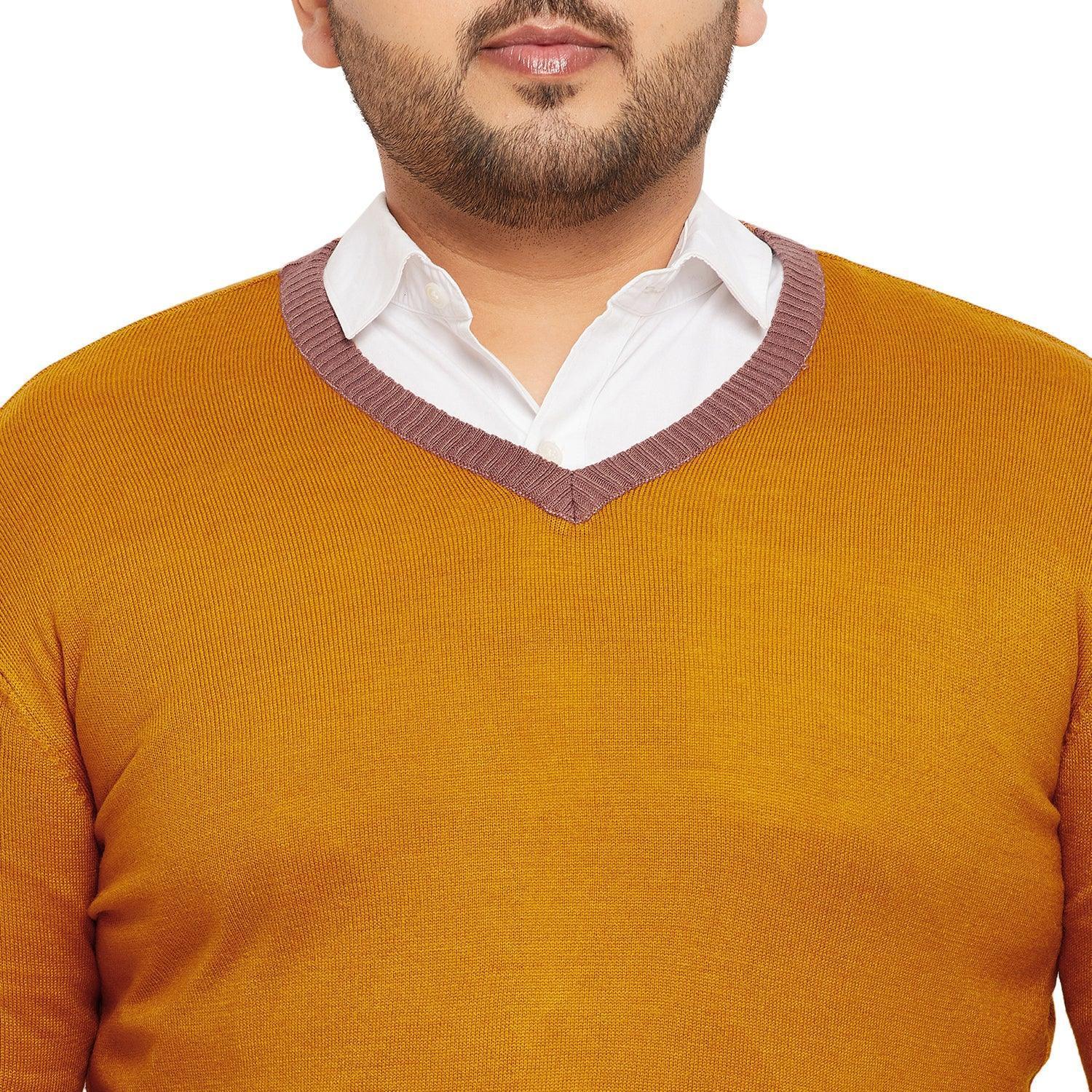 Men Plus Size Dumas Solid Sweater - Image 6