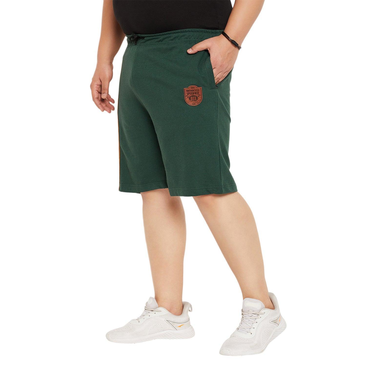 Men Plus Size Ecosport Solid Shorts - Image 3