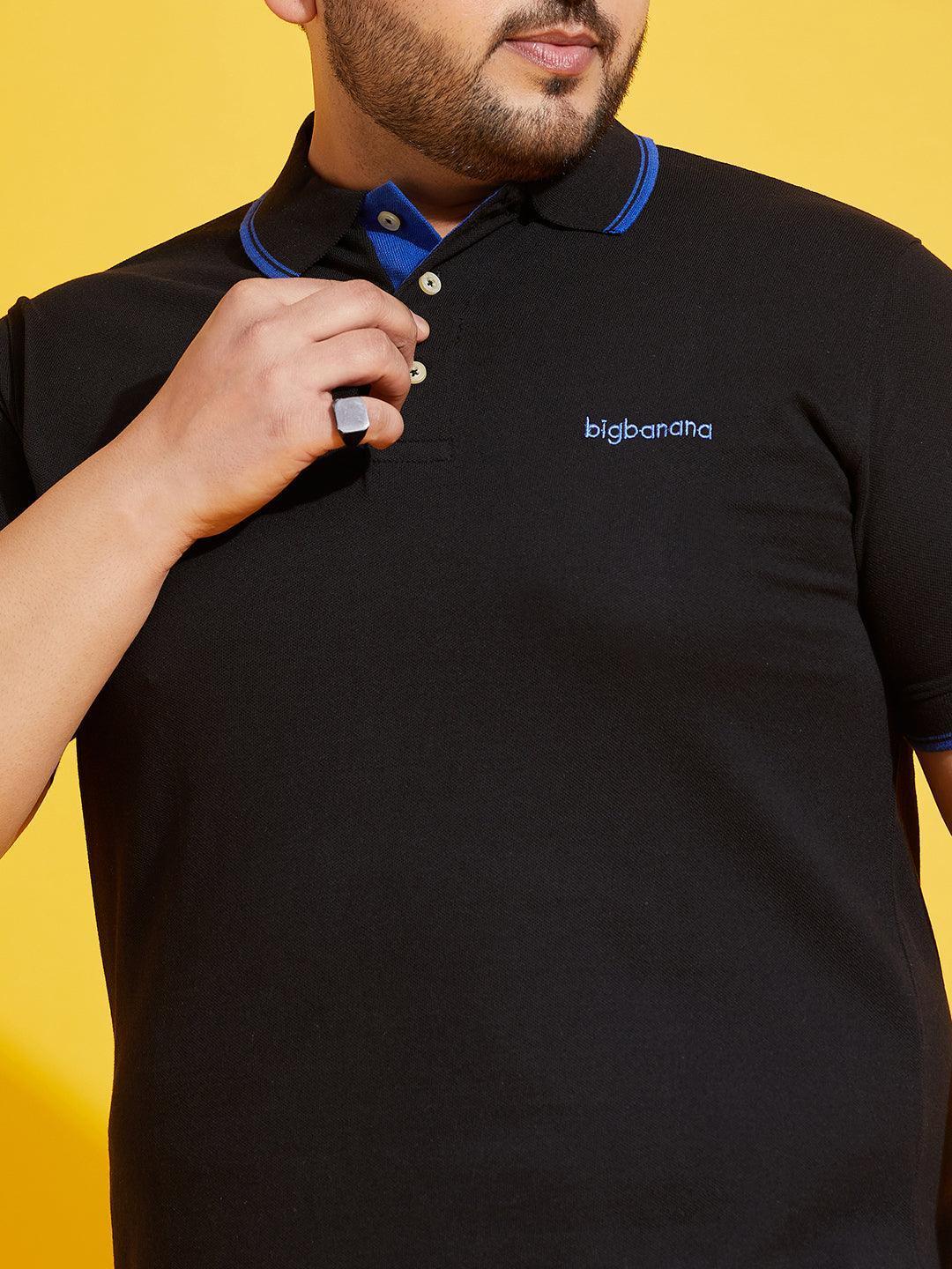 Men Plus Size Eddy-B-10 Solid Polo Tshirt - Image 6