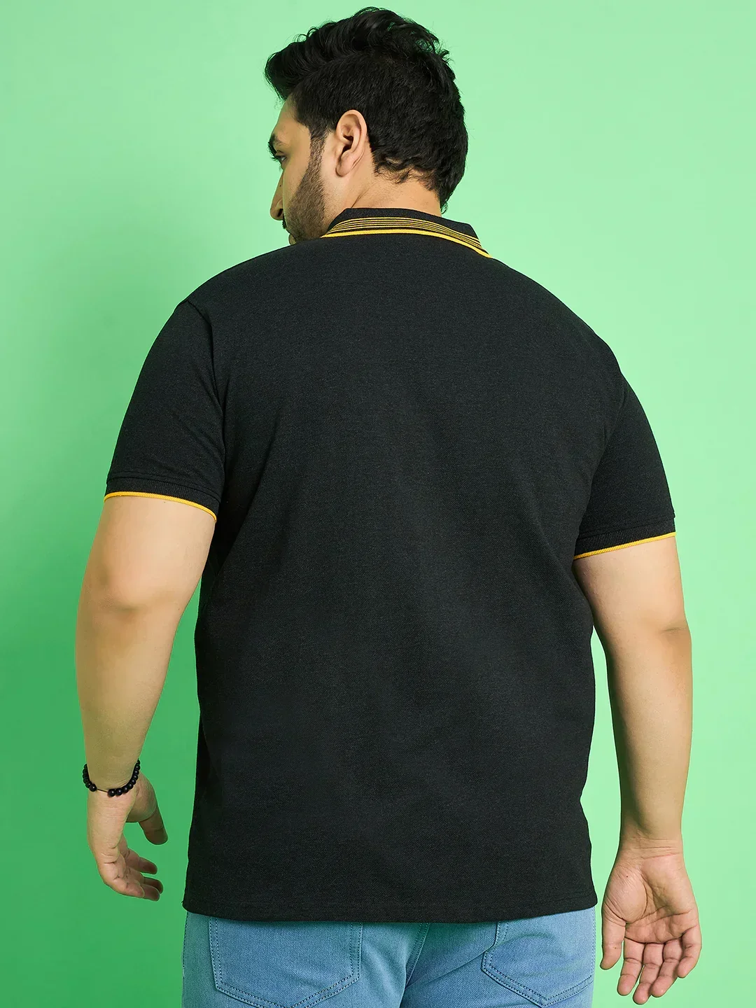 Men Plus Size EL Dorado Solid Polo Tshirt - Image 5