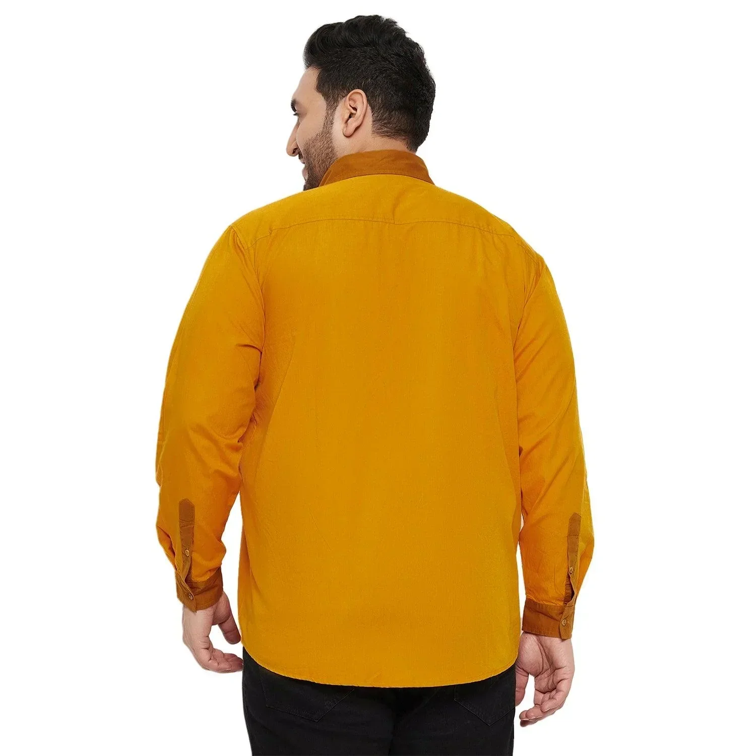 Men Plus Size Freetown Solid Shirt - Image 5