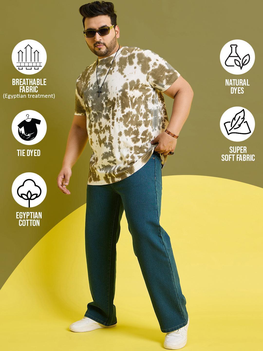 Men Plus Size Garcia Printed Round Neck Tshirt - Image 3