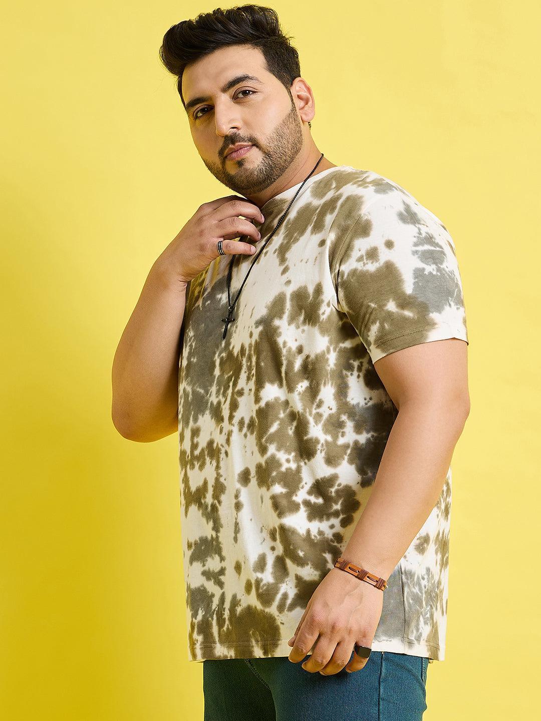 Men Plus Size Garcia Printed Round Neck Tshirt - Image 4