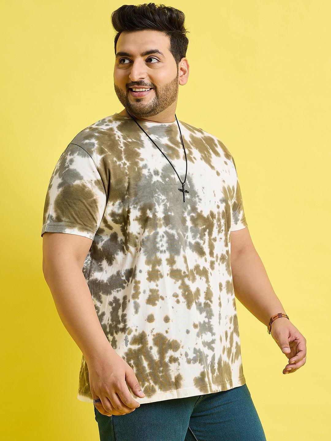 Men Plus Size Garcia Printed Round Neck Tshirt - Image 5