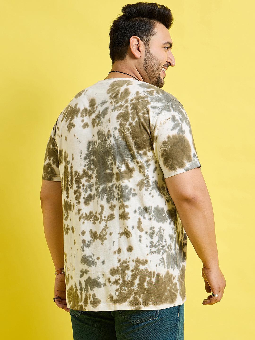 Men Plus Size Garcia Printed Round Neck Tshirt - Image 6
