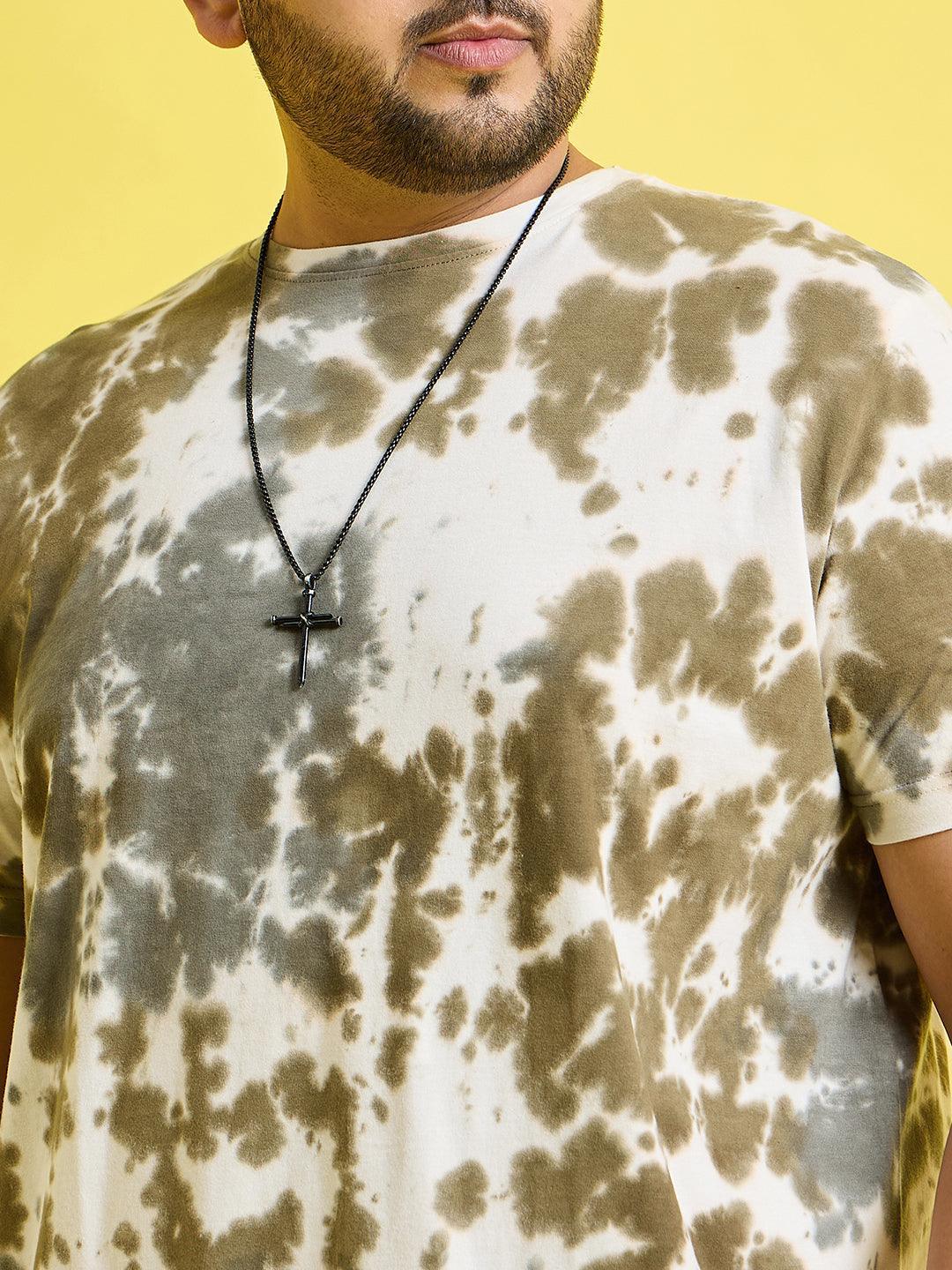 Men Plus Size Garcia Printed Round Neck Tshirt - Image 7