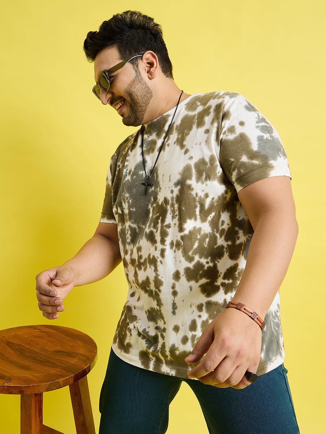 Men Plus Size Garcia Printed Round Neck Tshirt - Image 8