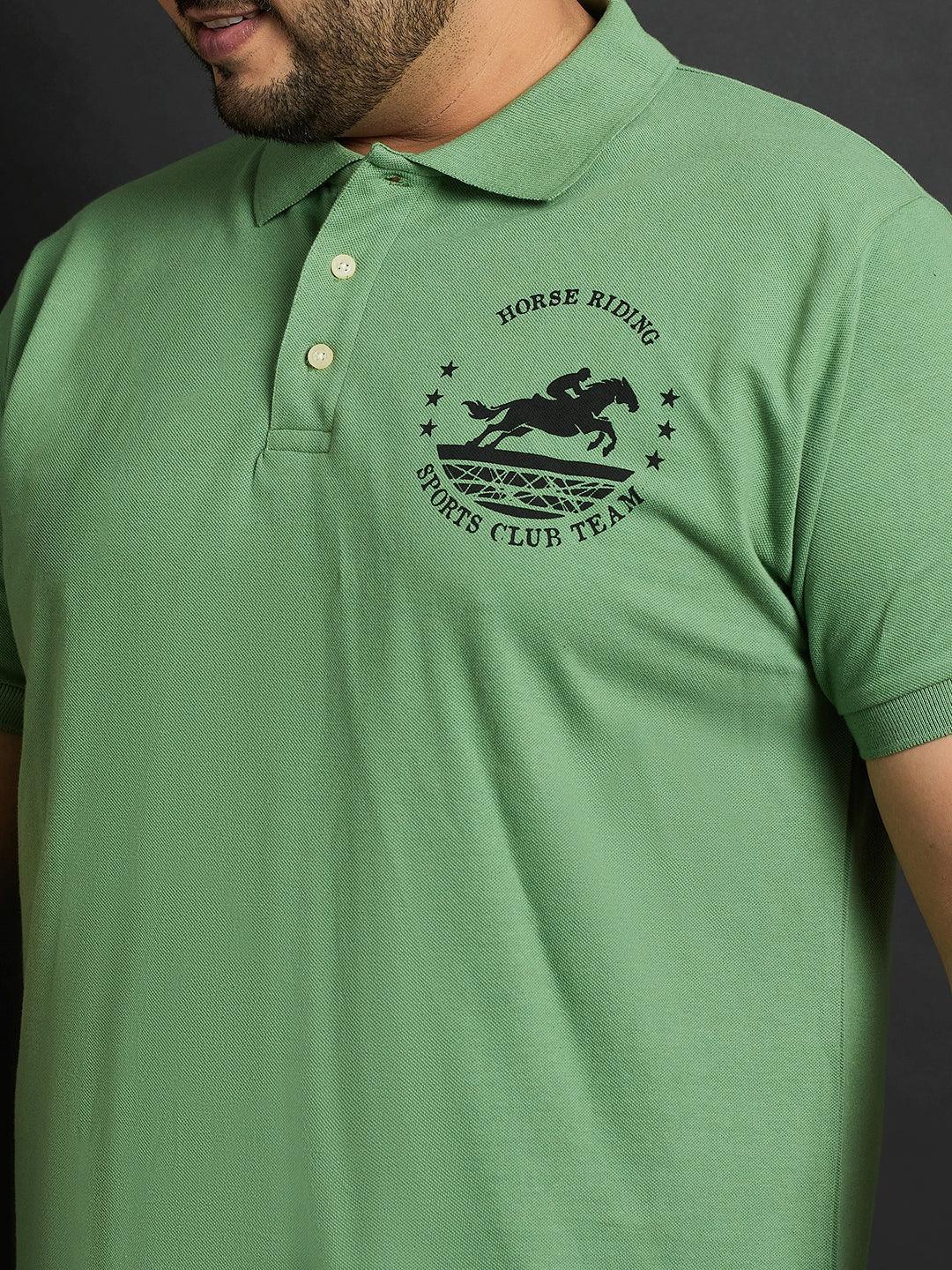 Men Plus Size Gizmo Printed Polo Tshirt - Image 6