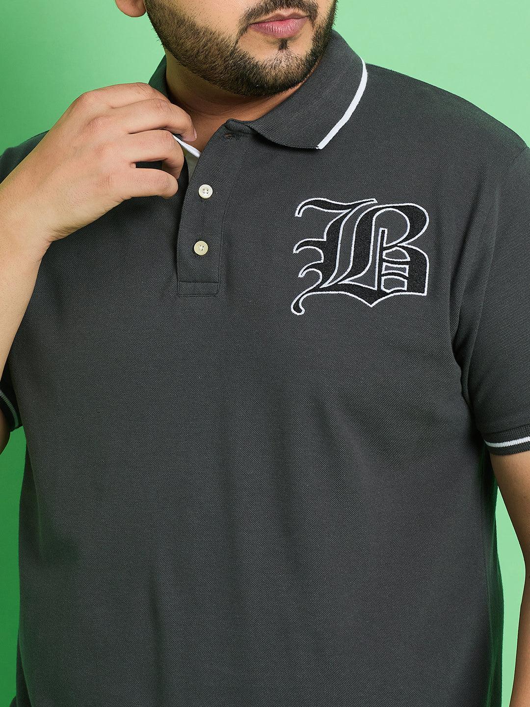 Men Plus Size Goaso Solid Polo Tshirt - Image 6