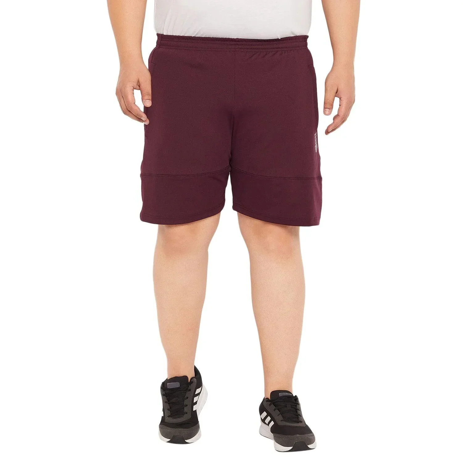 Men Plus Size Griffith Solid Shorts