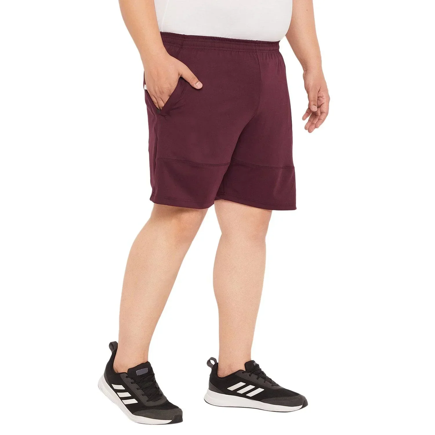Men Plus Size Griffith Solid Shorts - Image 4