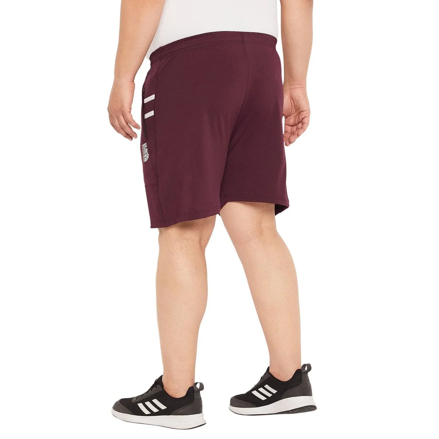 Men Plus Size Griffith Solid Shorts - Image 5