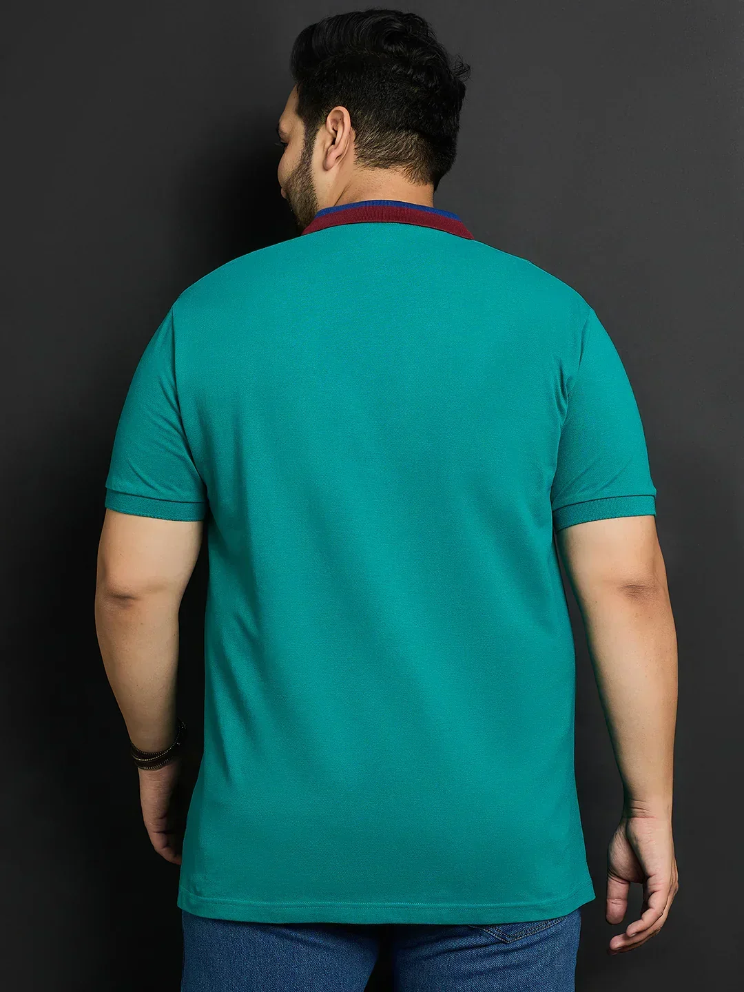 Men Plus Size Guilin Printed Polo Tshirt - Image 5