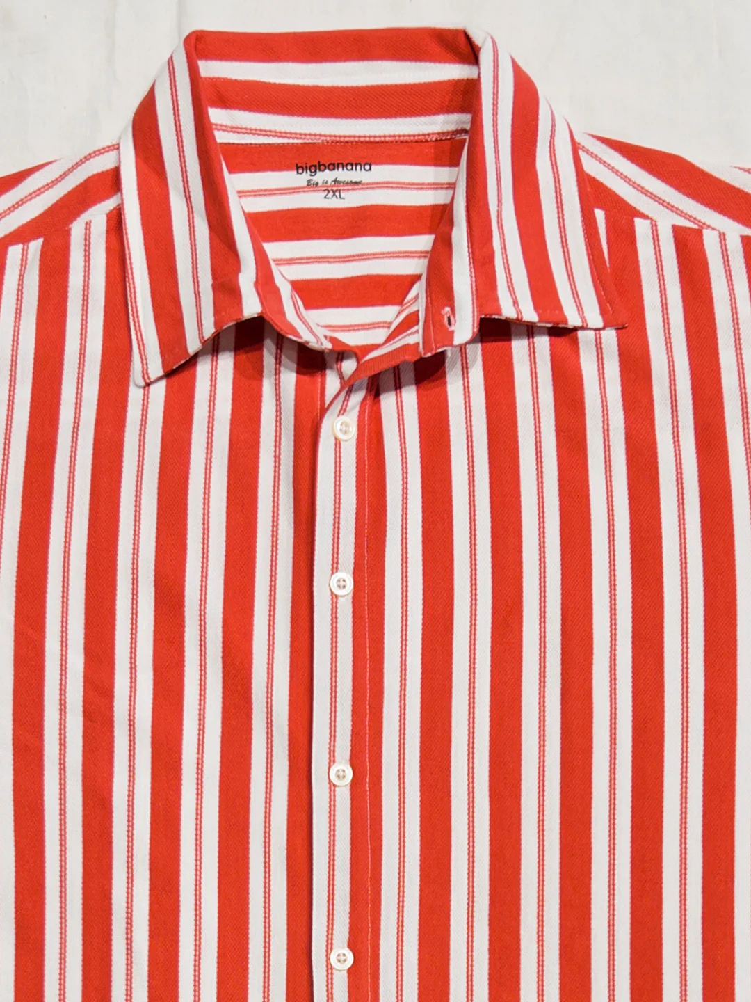 Men Plus Size Heatwave Multi Striped Shirts - Image 4