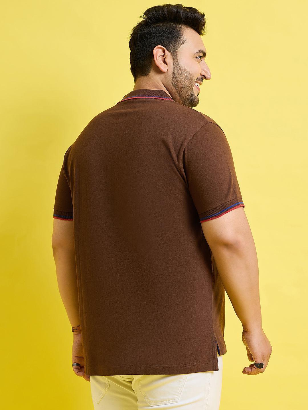Men Plus Size Helium Solid Polo Tshirt - Image 6