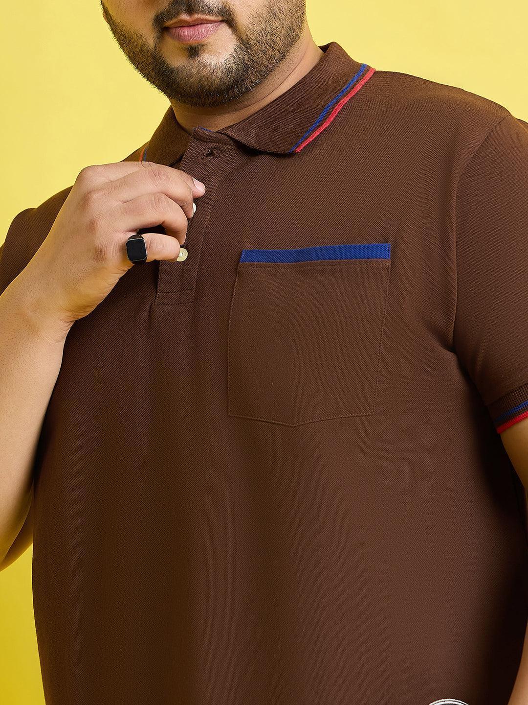 Men Plus Size Helium Solid Polo Tshirt - Image 7