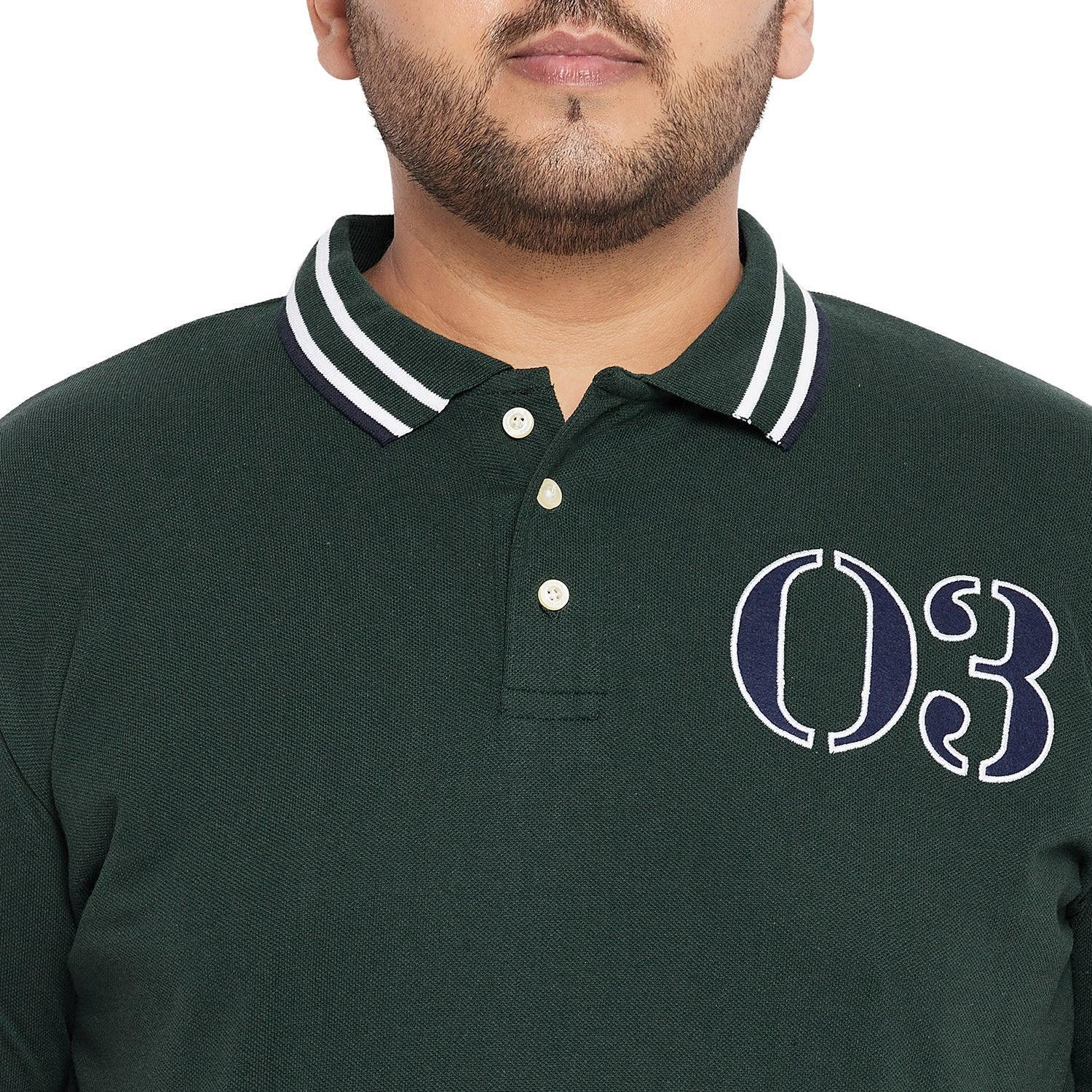 Men Plus Size Henra Solid Polo Tshirt - Image 6