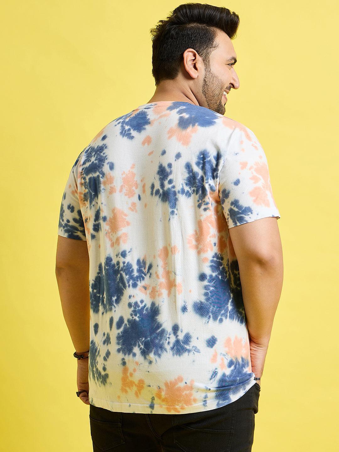 Men Plus Size Index Printed Round Neck Tshirt - Image 7