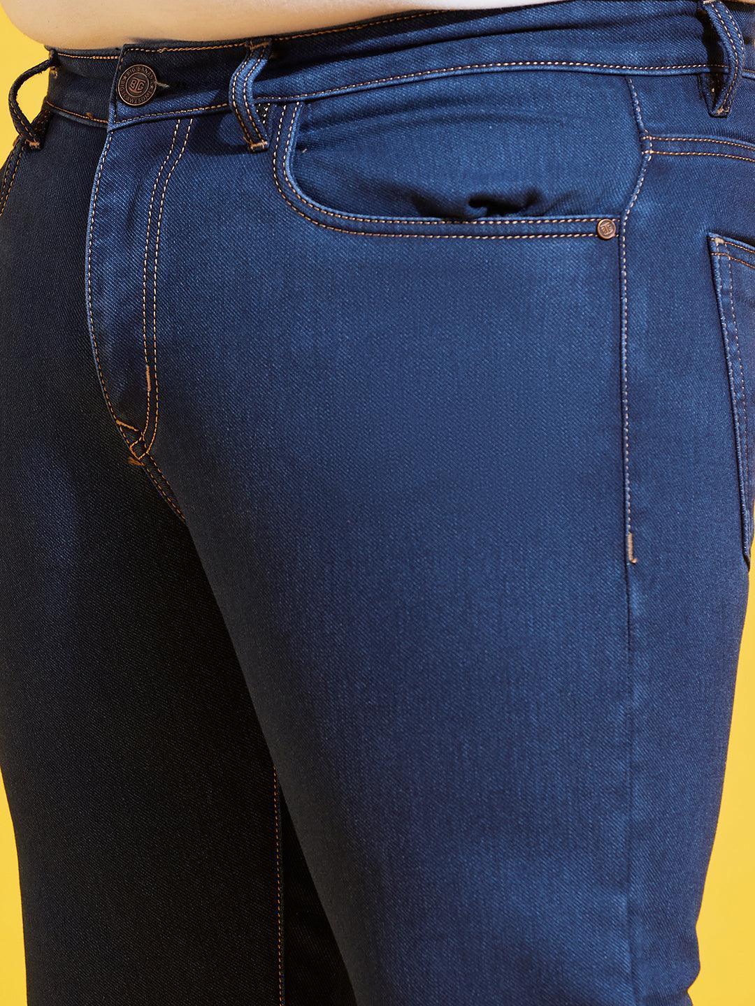 Men Plus Size Inertia Solid Jeans - Image 6
