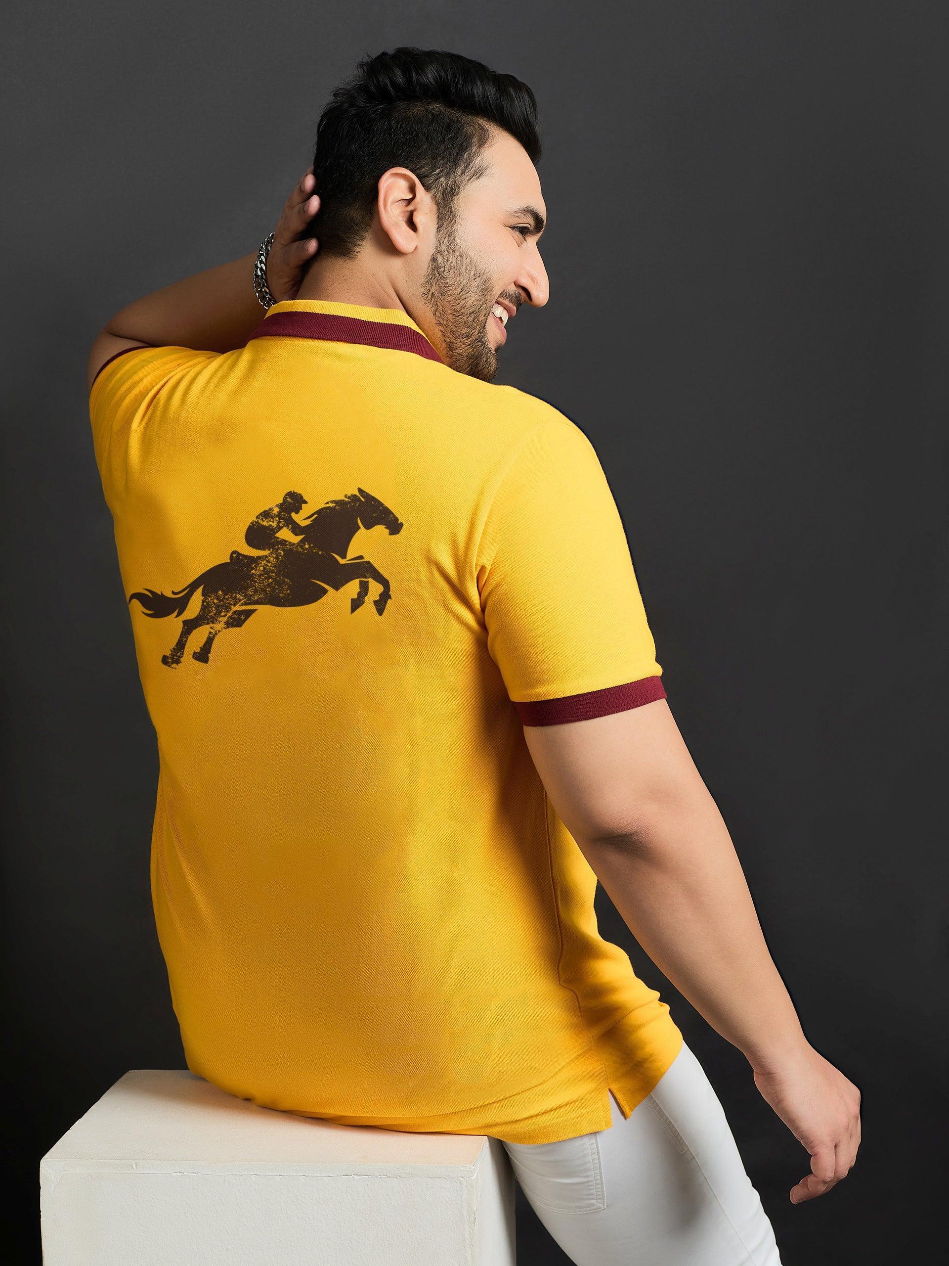 Men Plus Size Jamo Printed Polo Tshirt - Image 9