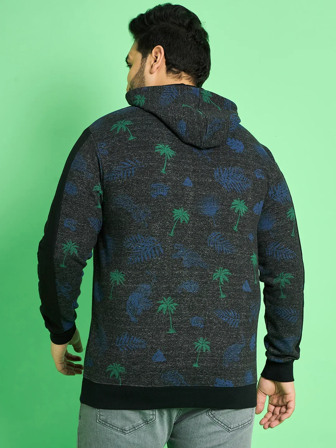 Men Plus Size Jursinci Printed Sweatshirts - Image 5