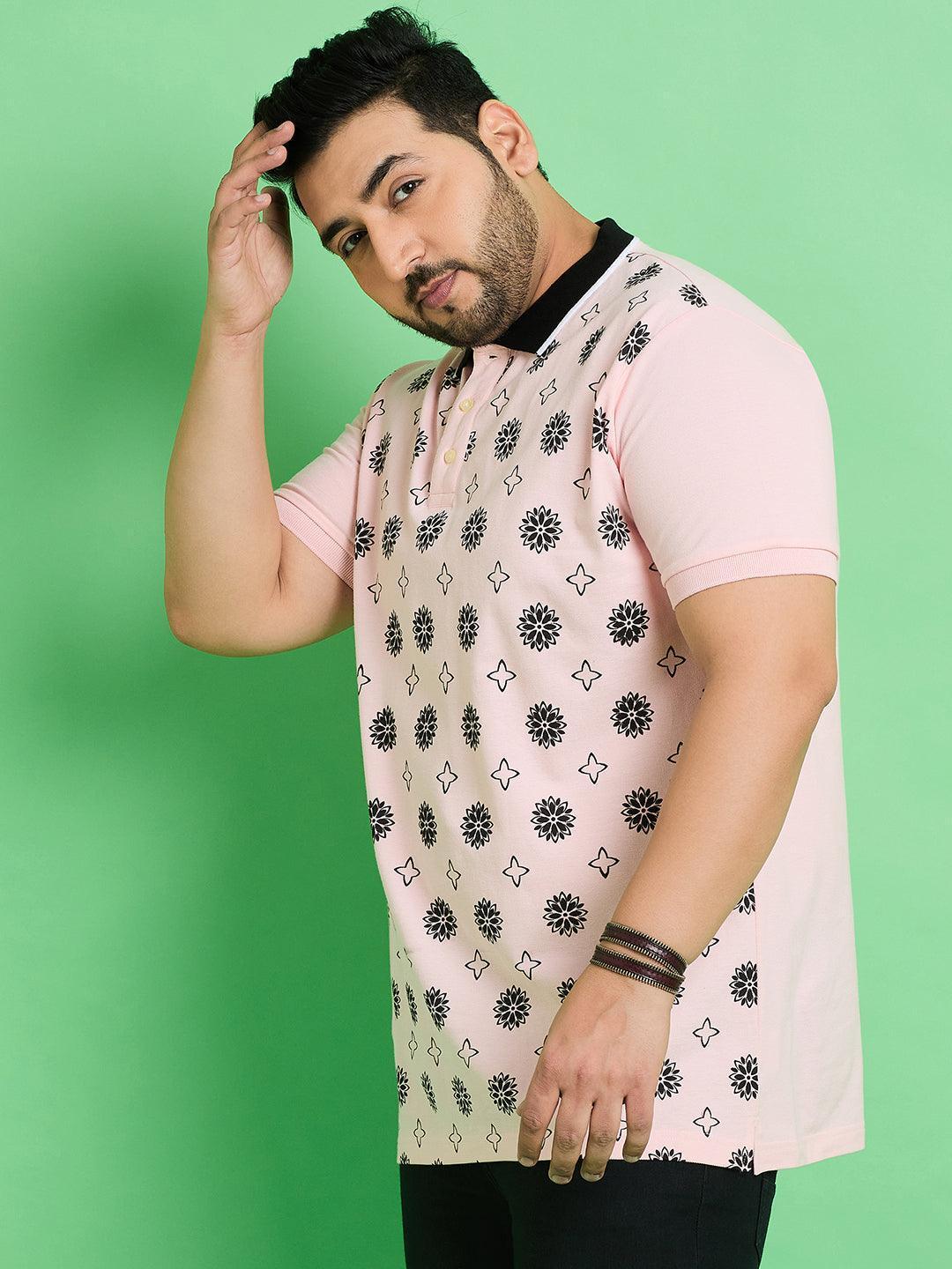 Men Plus Size Kanifing Printed Polo Tshirt - Image 3