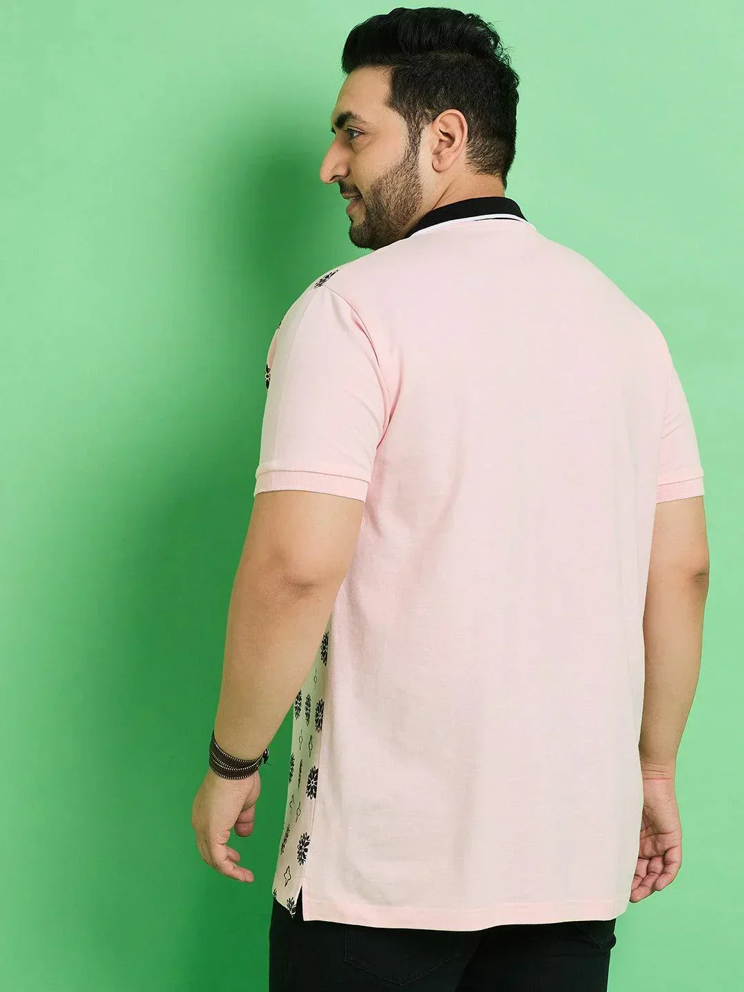 Men Plus Size Kanifing Printed Polo Tshirt - Image 5