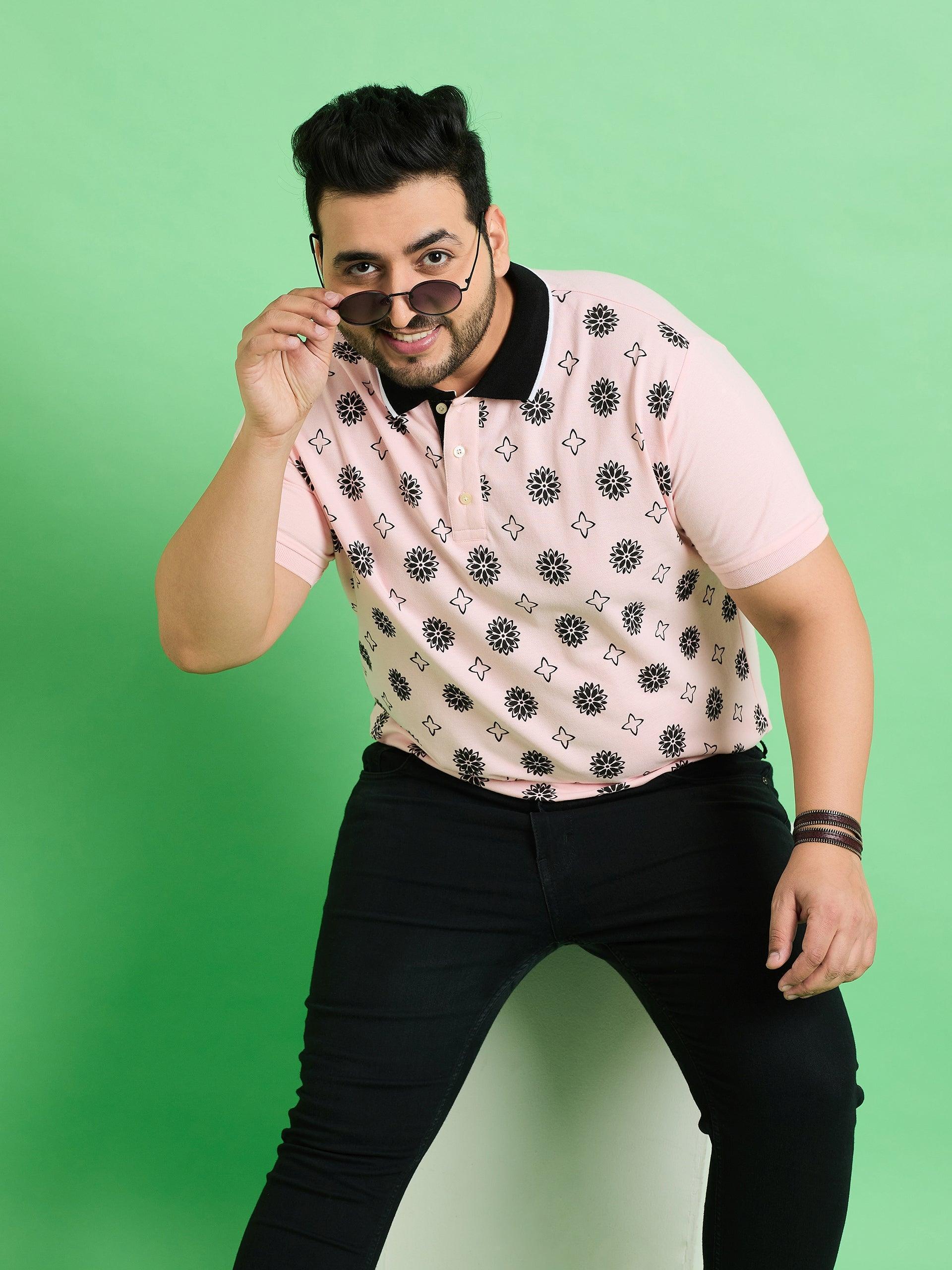 Men Plus Size Kanifing Printed Polo Tshirt - Image 7