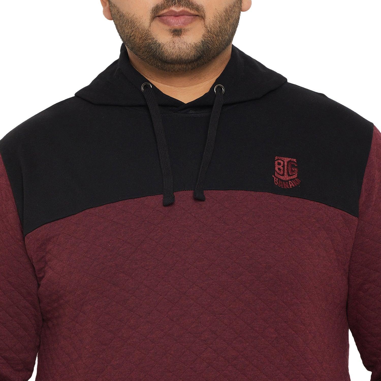 Men Plus Size Kimso Colorblock Sweatshirt - Image 6