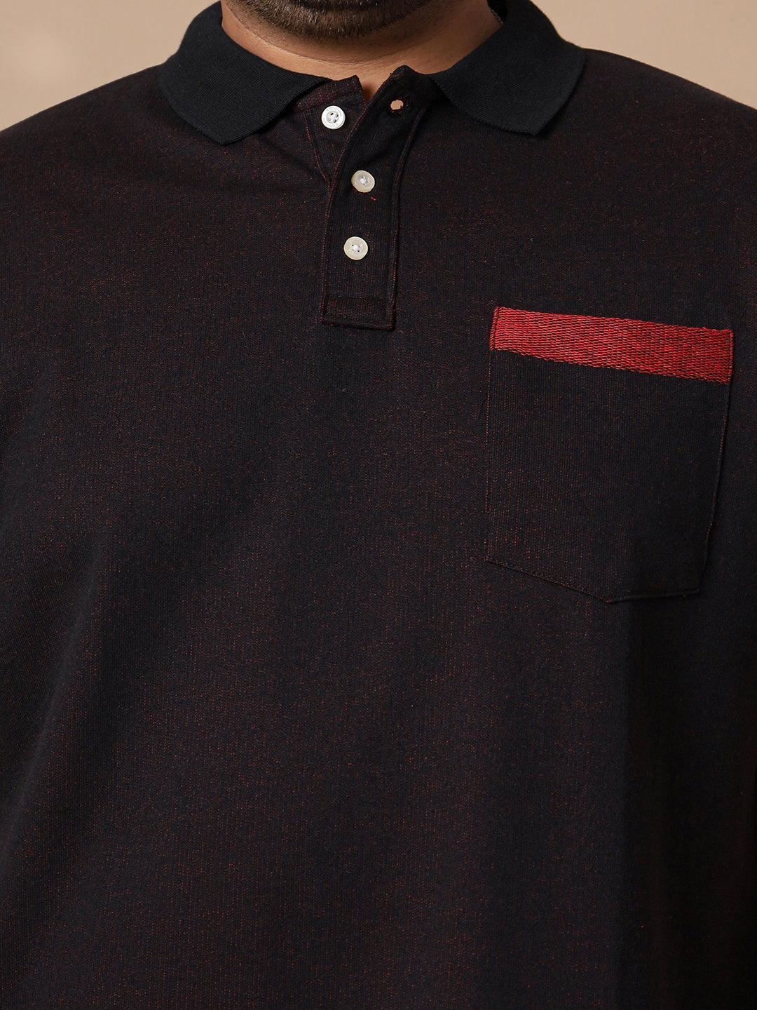 Men Plus Size Kimtro Solid Polo Tshirt - Image 6