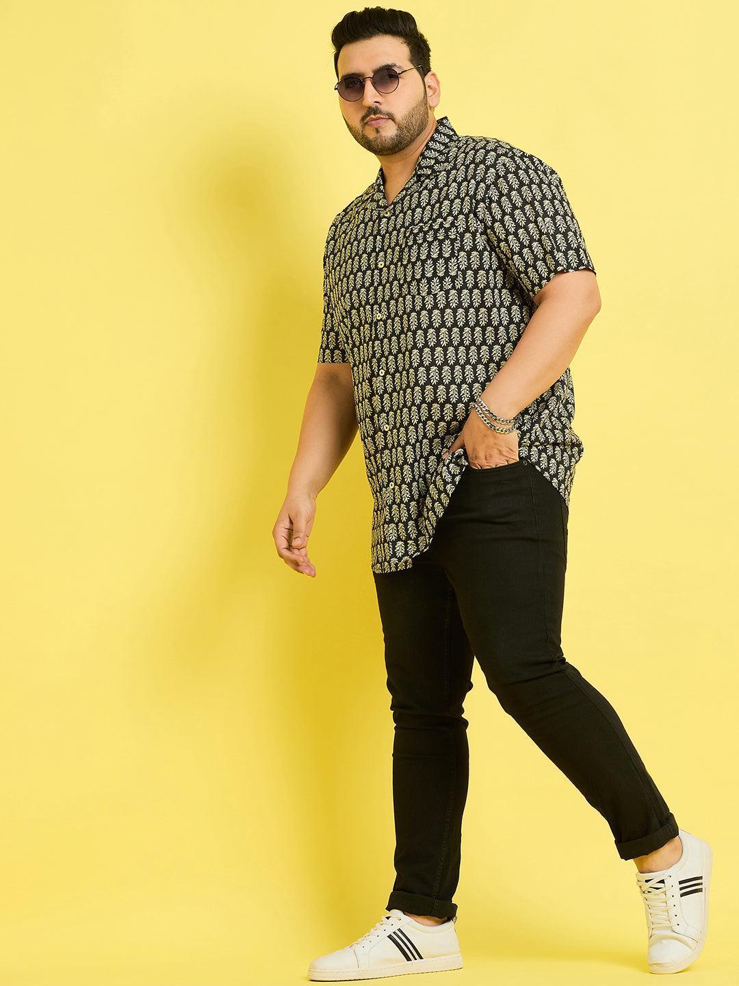 Men Plus Size Lorsch Printed Shirt - Image 2