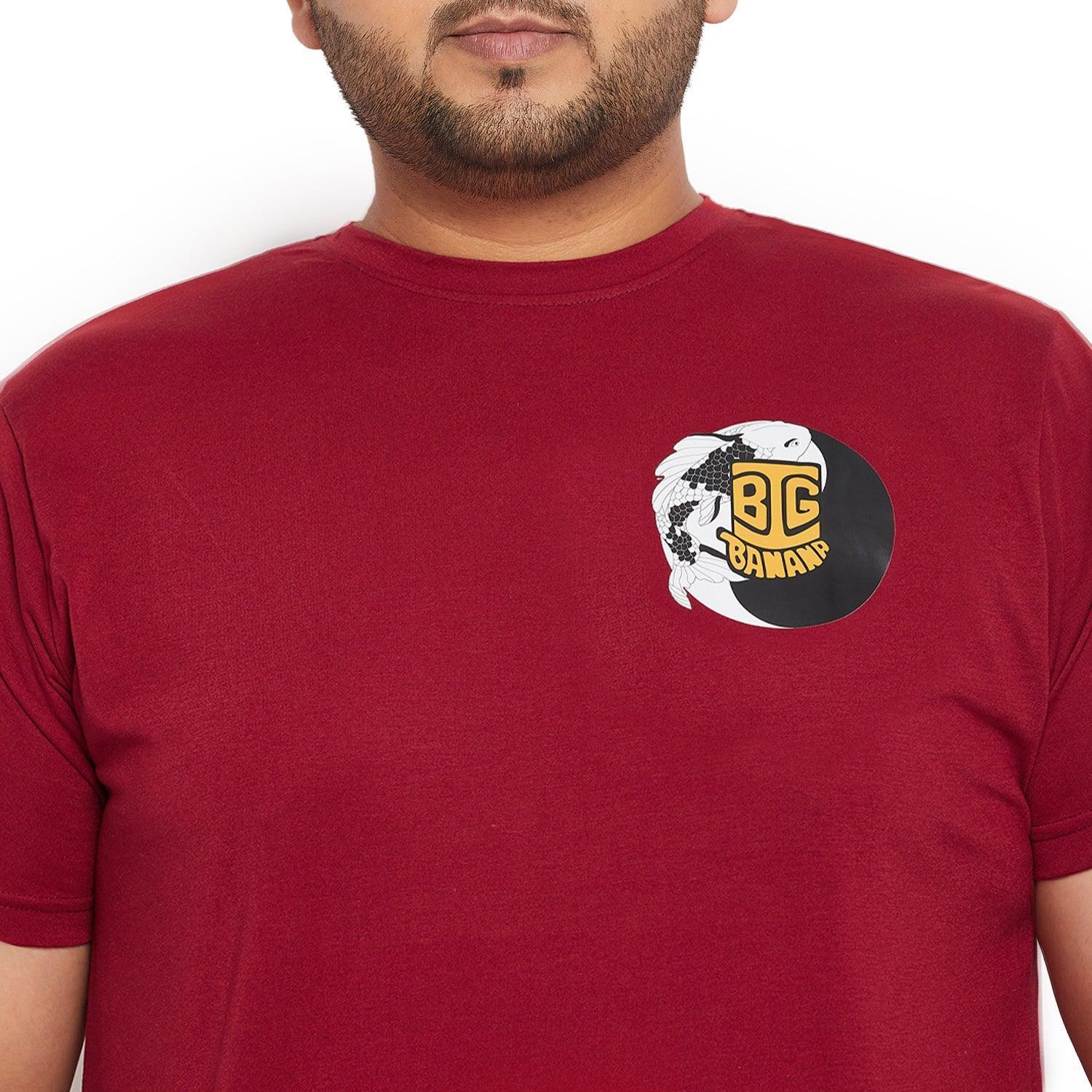 Men Plus Size Luke Printed Round Neck Tshirt - Image 6