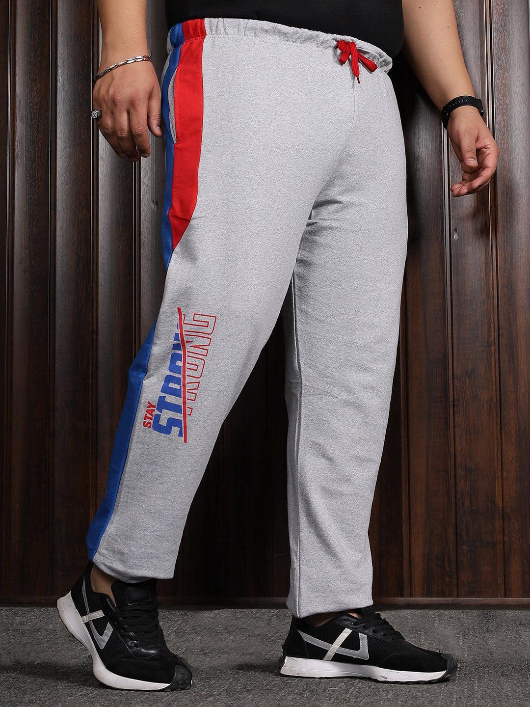 Men Plus Size Lunge Printed Trackpant - Image 4