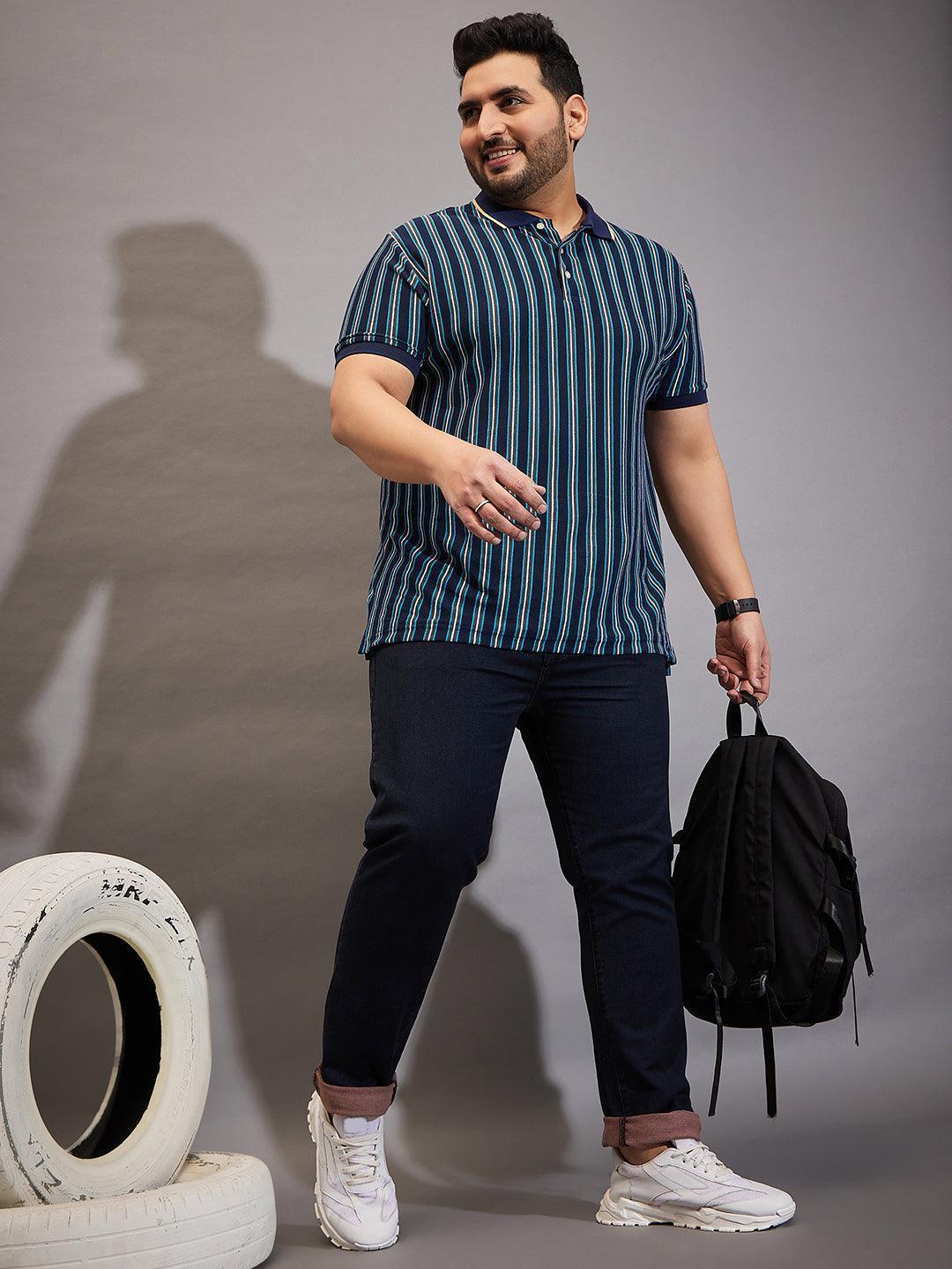 Men Plus Size Macman Tinted Wash Jeans - Image 2