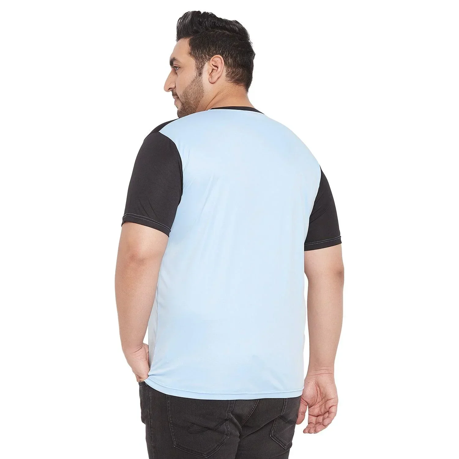 Men Plus Size Maddox Colorblock Round Neck Tshirt - Image 5