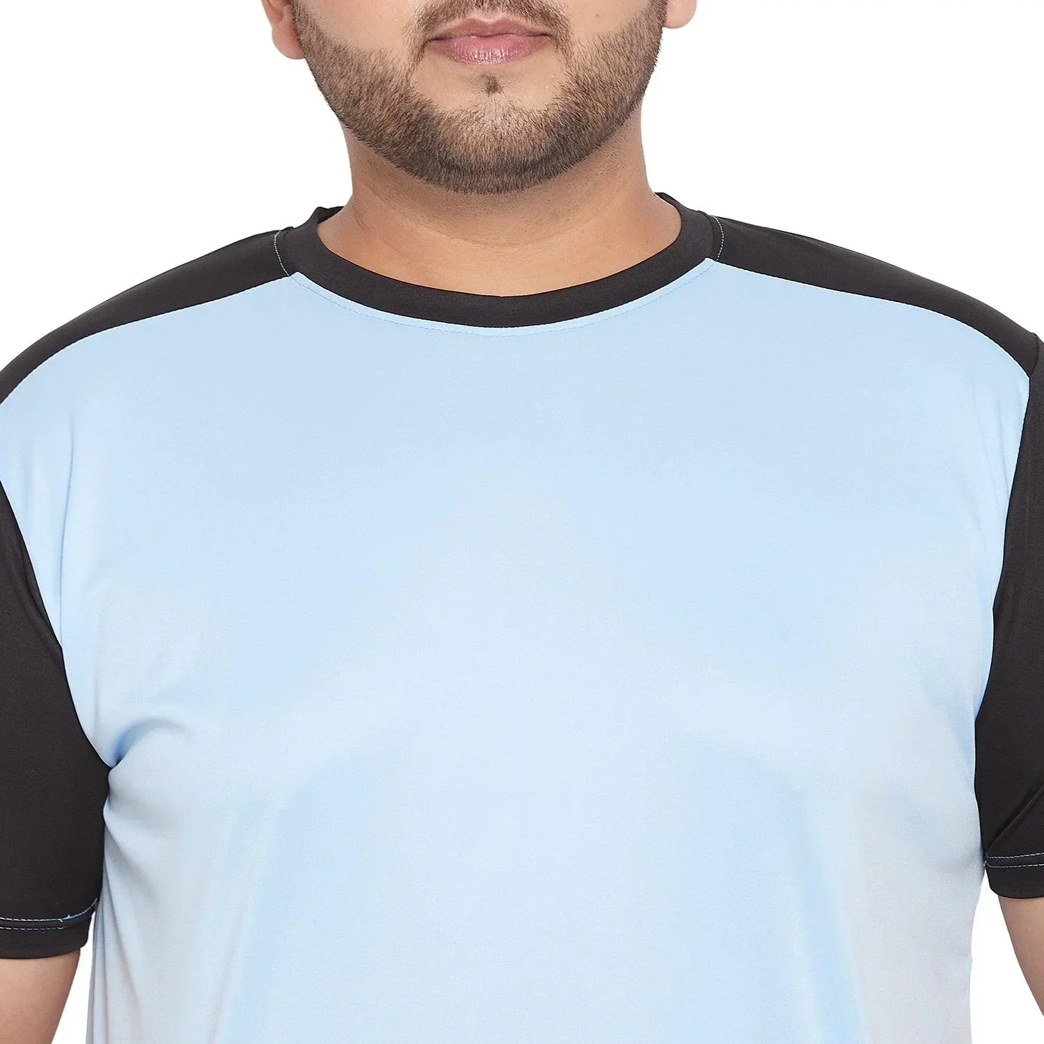 Men Plus Size Maddox Colorblock Round Neck Tshirt - Image 6