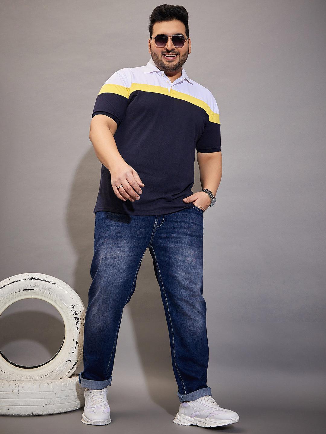 Men Plus Size Malcolm Washed Jeans - Image 2