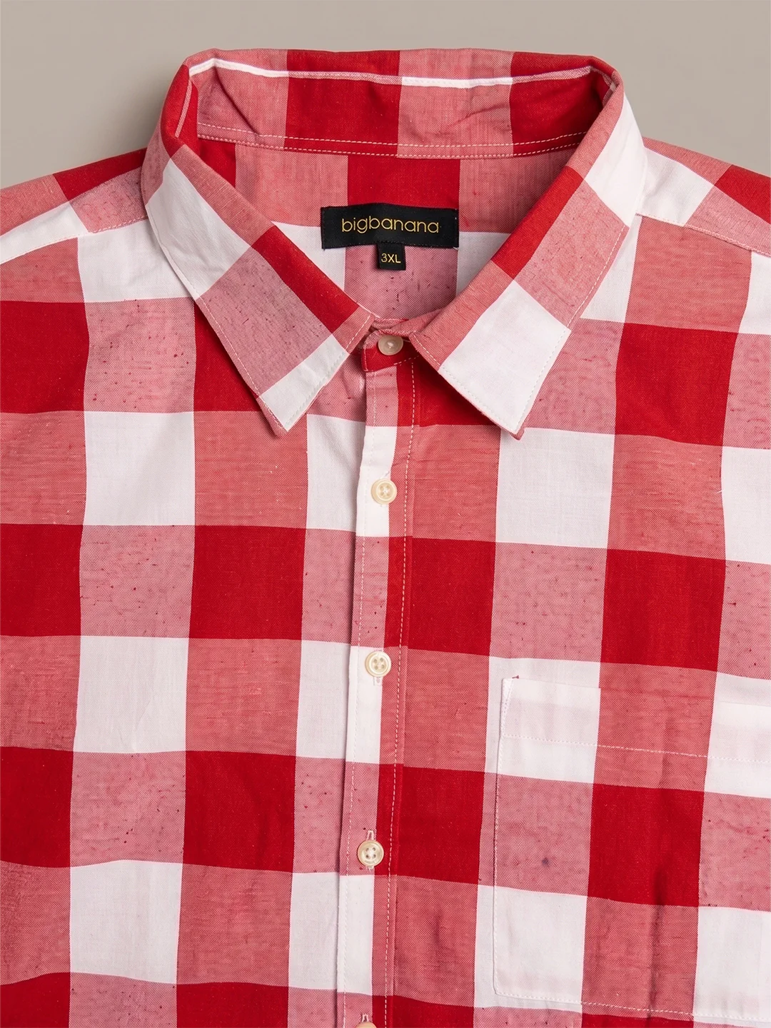 Men Plus Size Marzel Multi Check Shirts - Image 4
