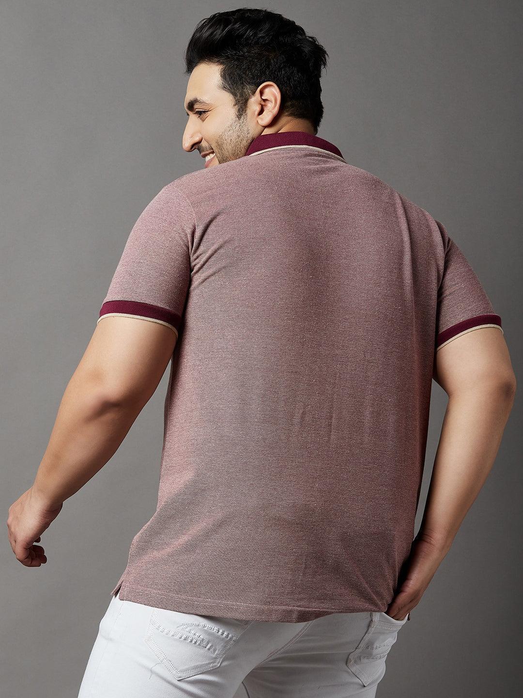Men Plus Size Melva Solid Polo Tshirt - Image 5