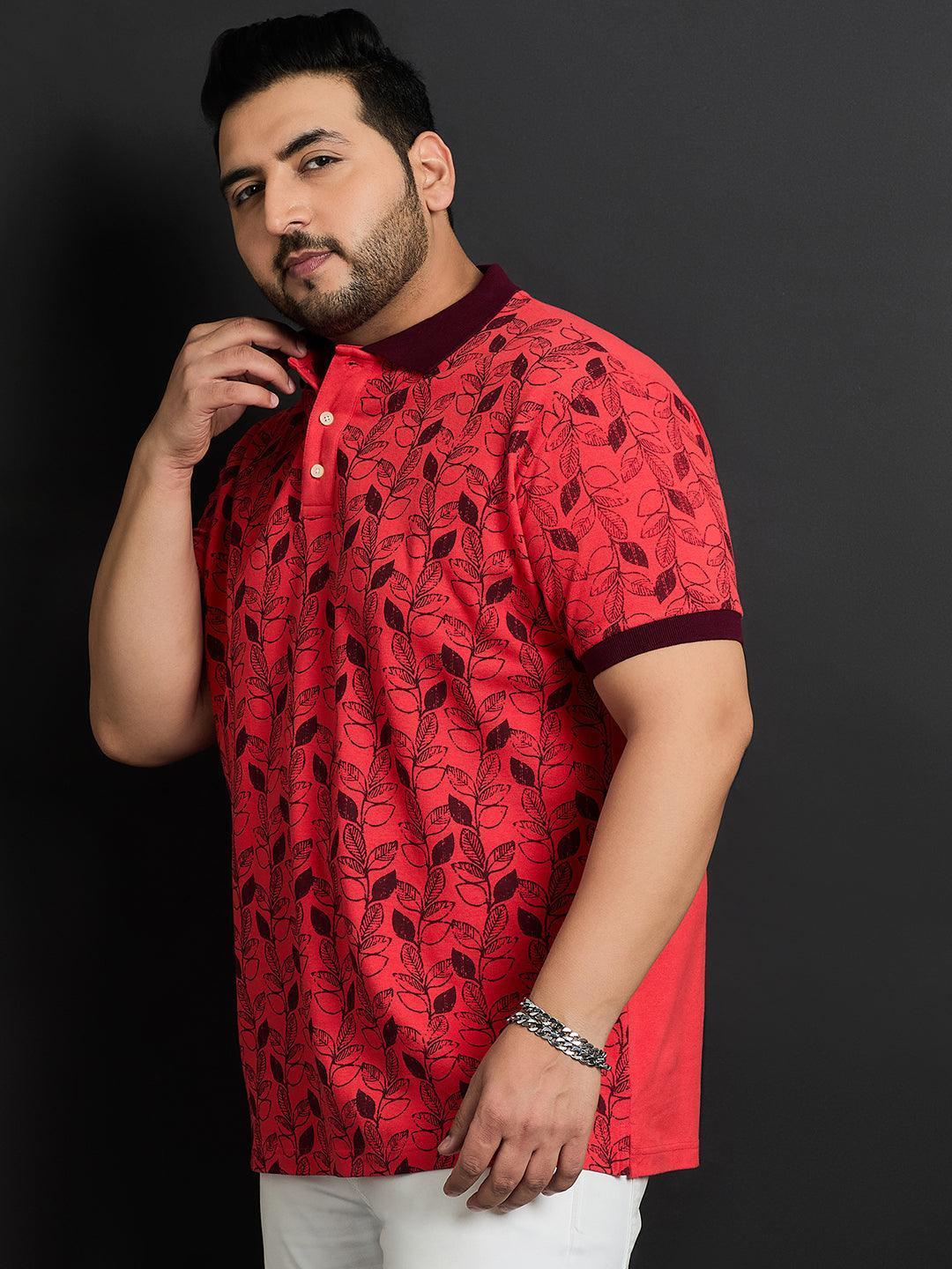 Men Plus Size Migori Printed Polo Tshirt - Image 3