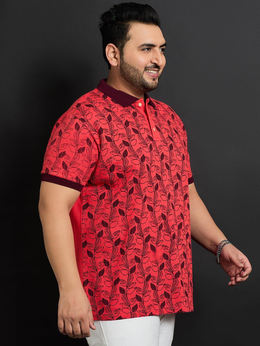 Men Plus Size Migori Printed Polo Tshirt - Image 4
