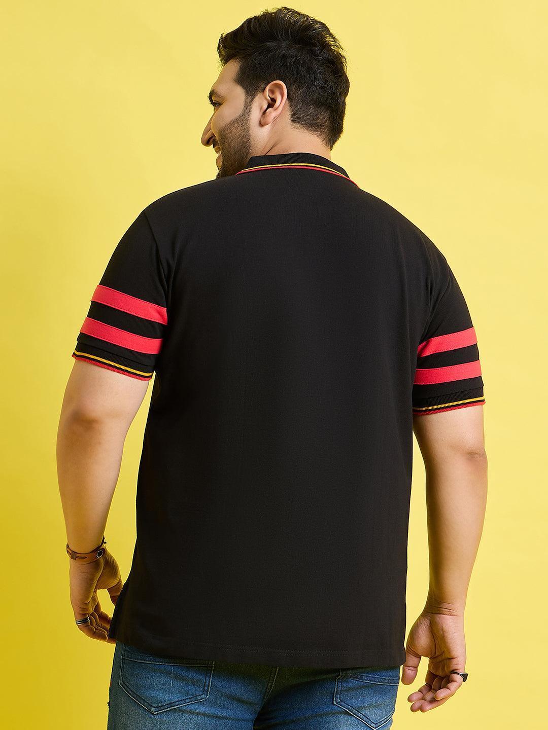 Men Plus Size Miron Solid Polo Tshirt - Image 6
