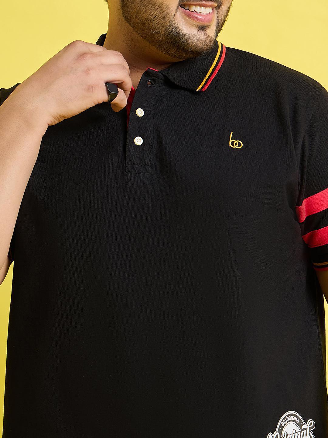 Men Plus Size Miron Solid Polo Tshirt - Image 7