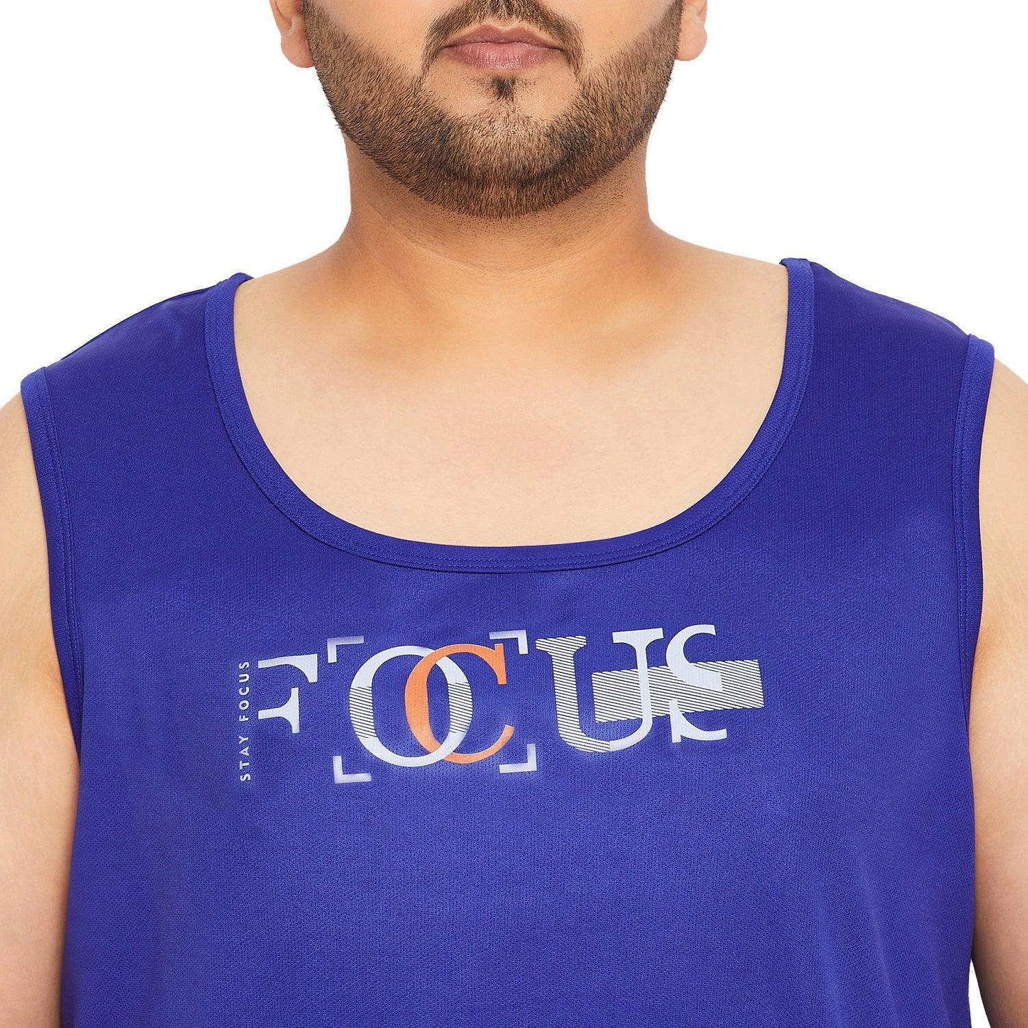 Men Plus Size Motha Printed Innerwear Vest - Image 6