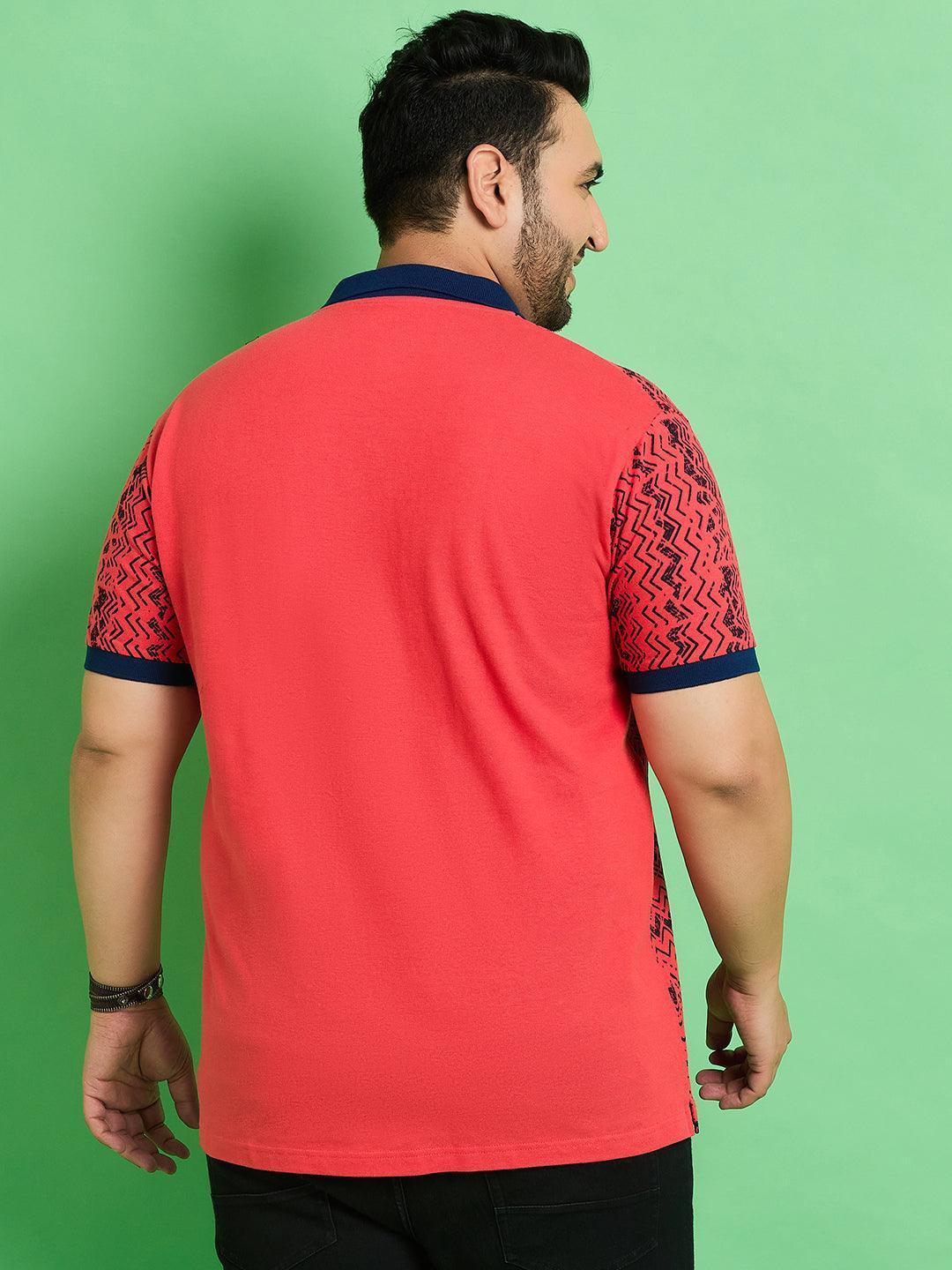 Men Plus Size Muan Printed Polo Tshirt - Image 5