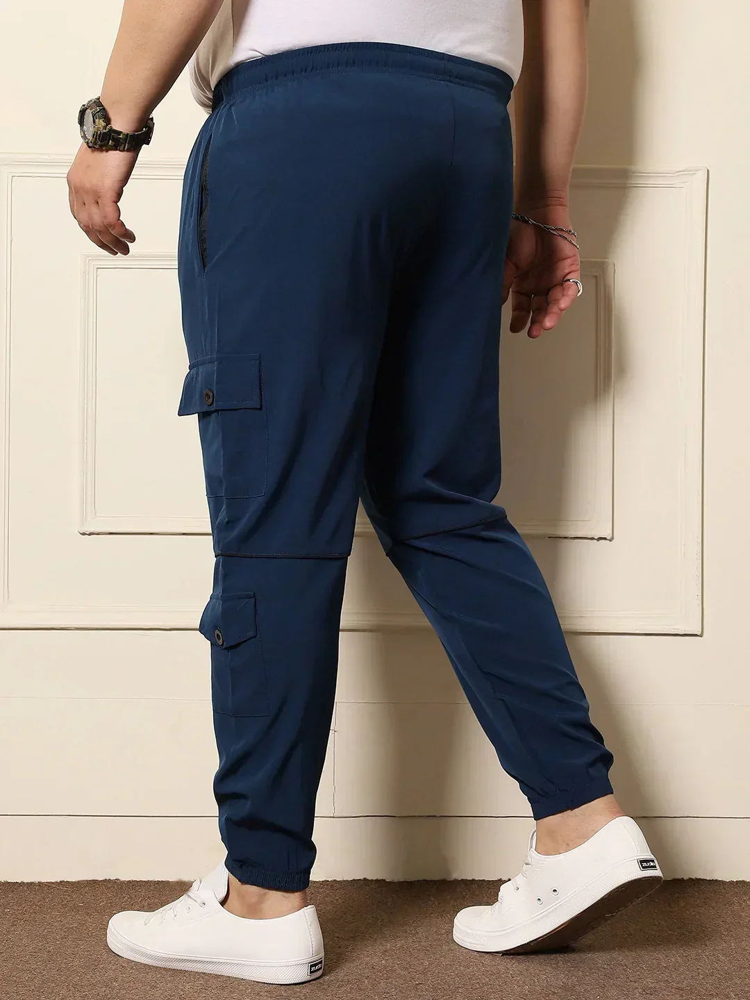 Men Plus Size Nanjing Solid Trackpant - Image 5