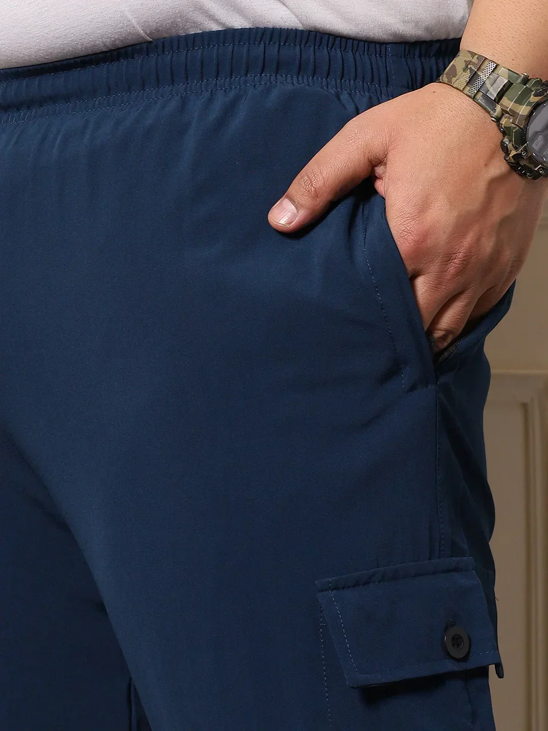 Men Plus Size Nanjing Solid Trackpant - Image 6