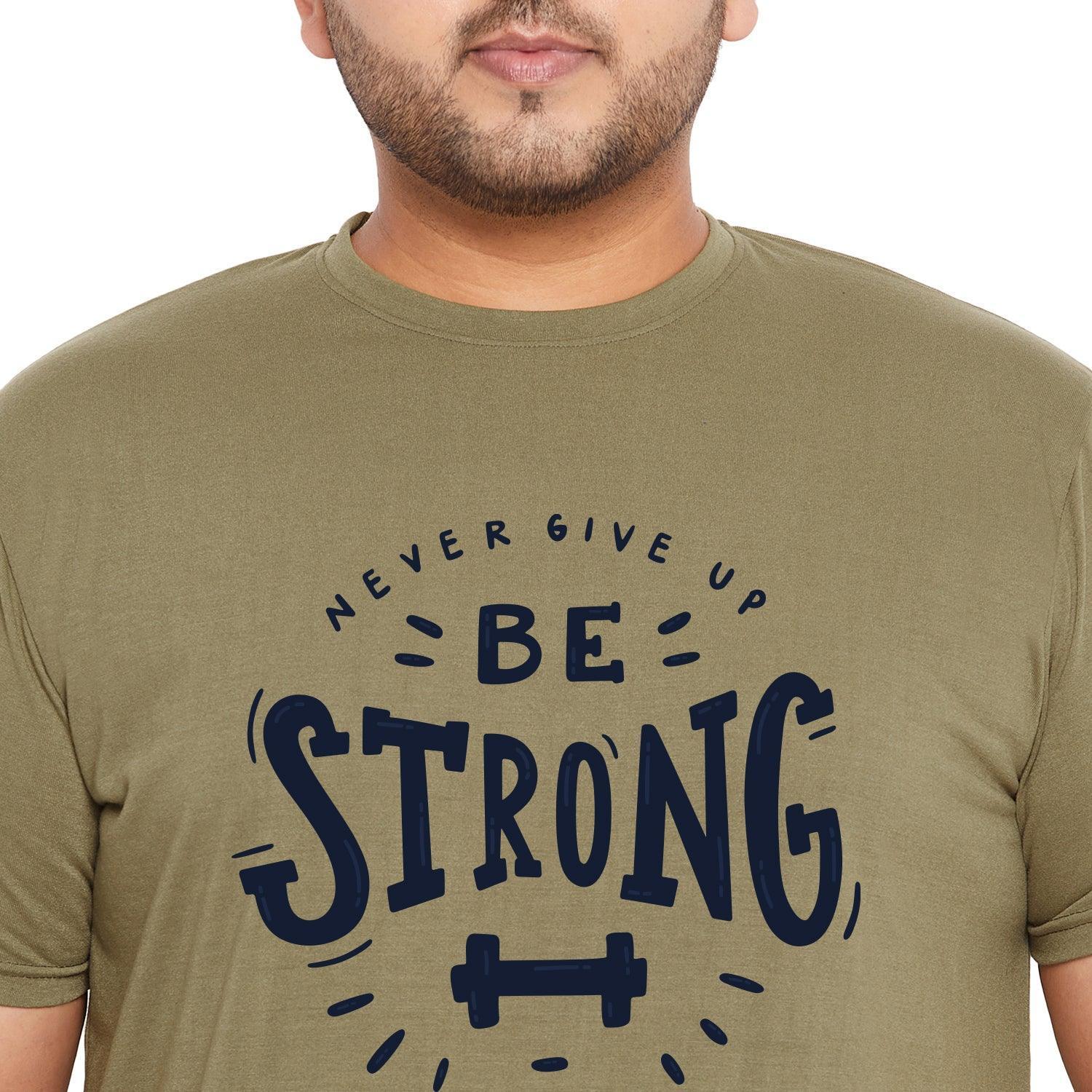 Men Plus Size Nepter Printed Round Neck Tshirt - Image 6