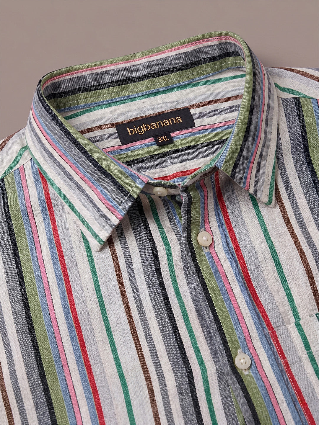 Men Plus Size Norvellae Multi Textured Shirts - Image 4